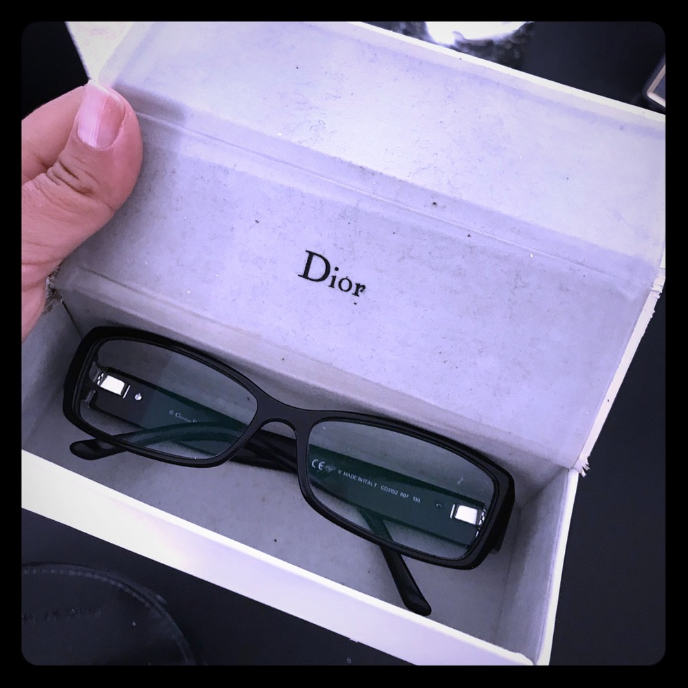 DIOR 🌸Eye glasses Black 🤓